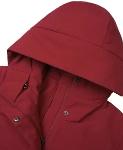 Dames jas bordeaux