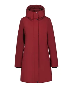 Dames jas bordeaux
