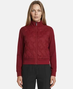 Dames jas bordeaux