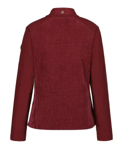 Dames jas bordeaux