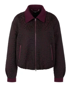 Dames jas bordeaux