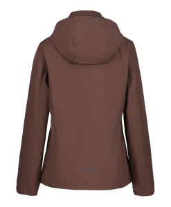 Dames jas bruin