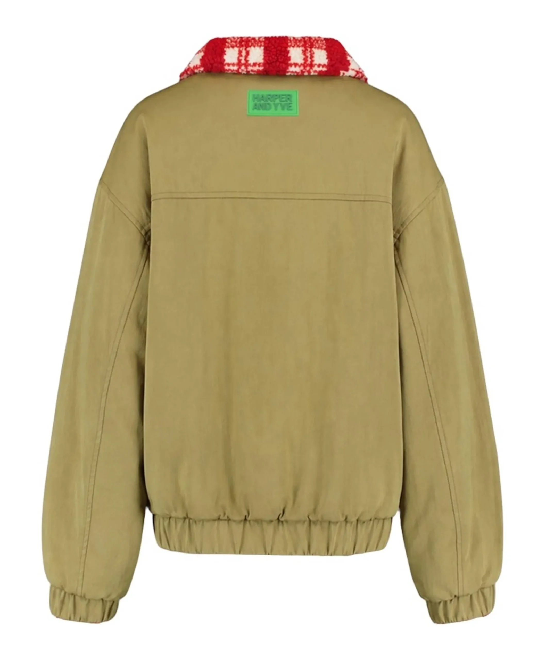 Dames jas groen