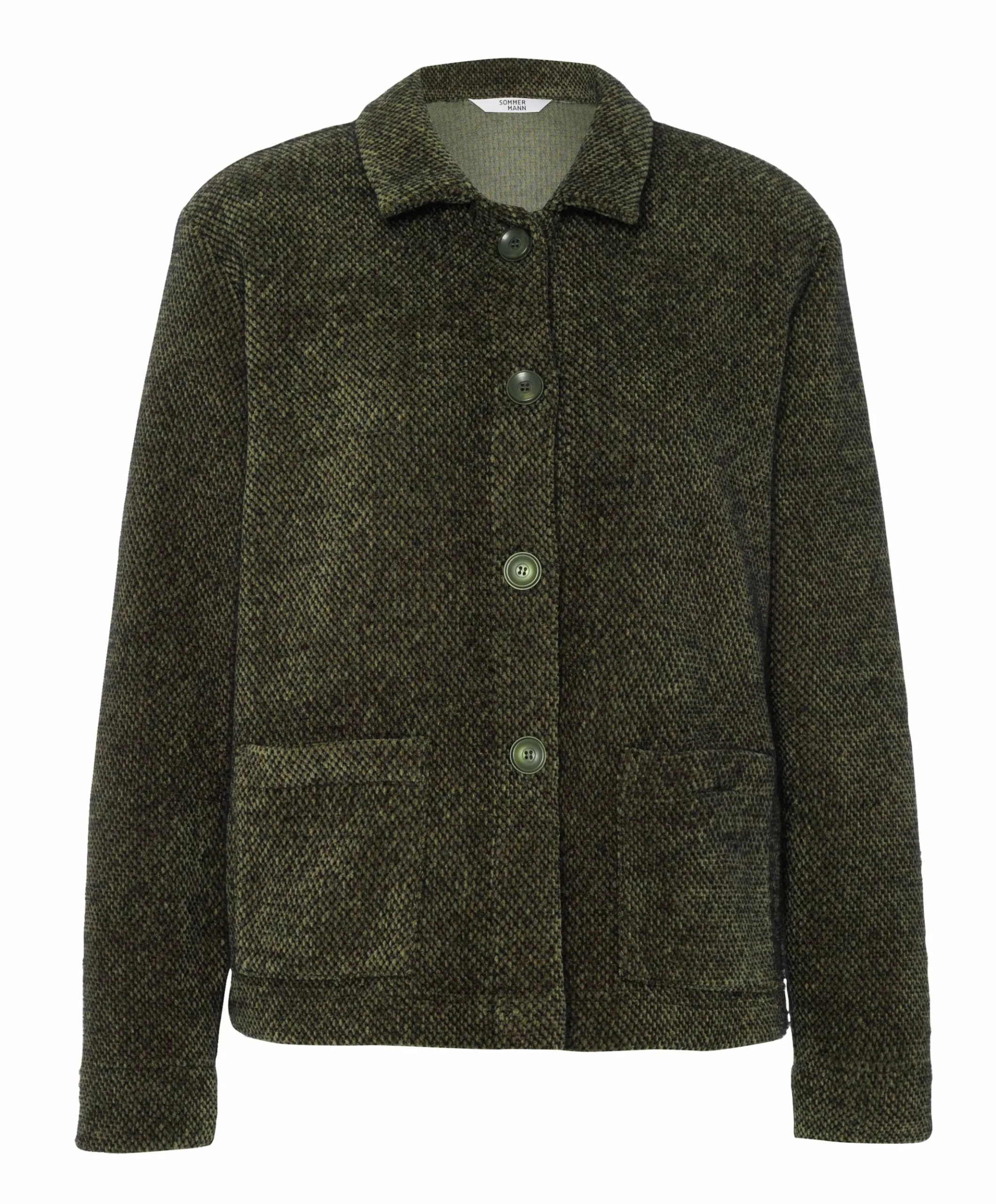 Dames jas groen