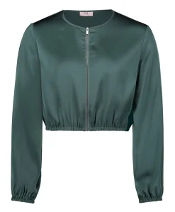 Dames jas groen