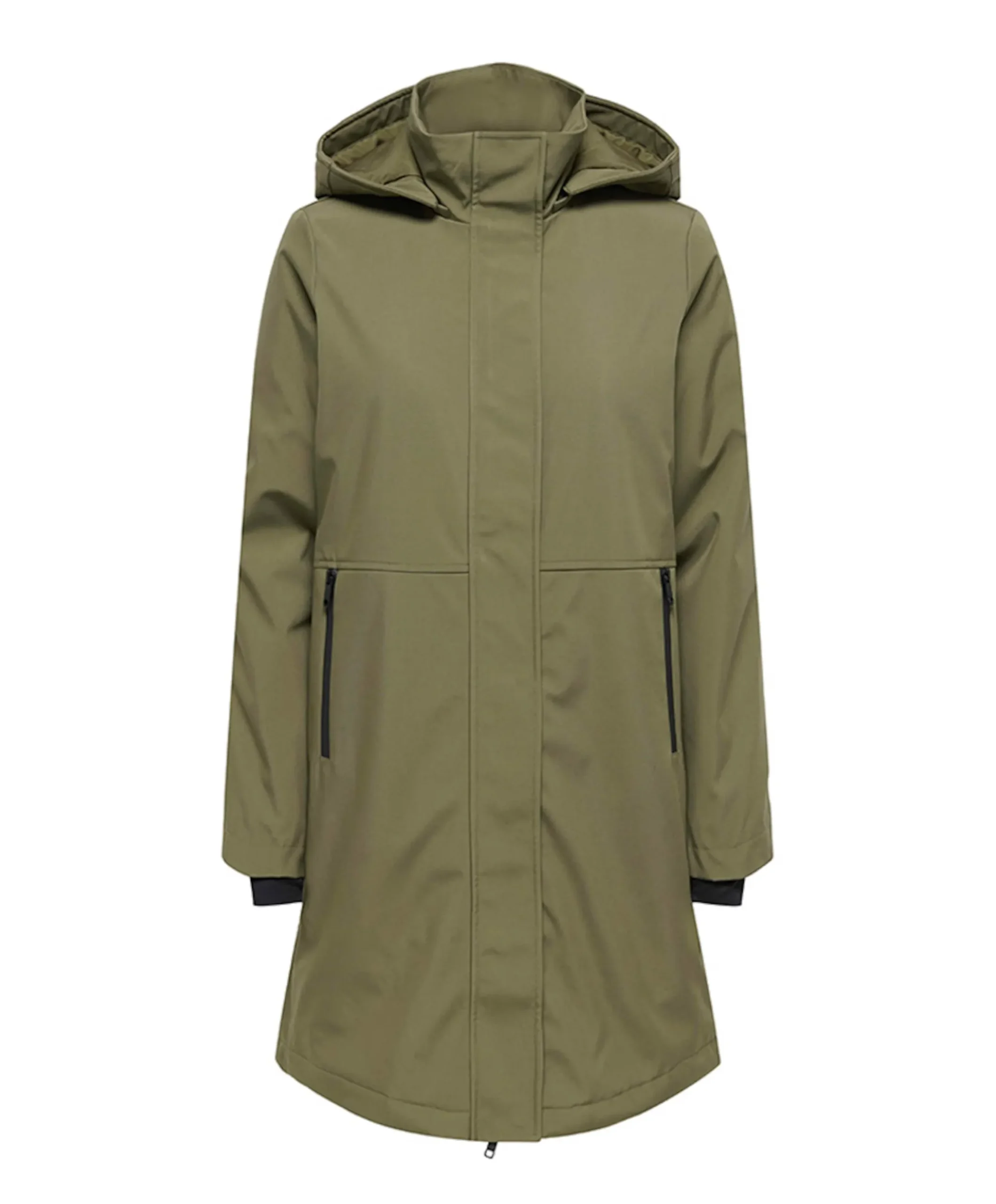 Dames jas groen