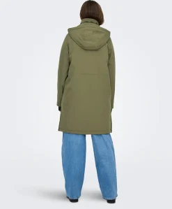 Dames jas groen