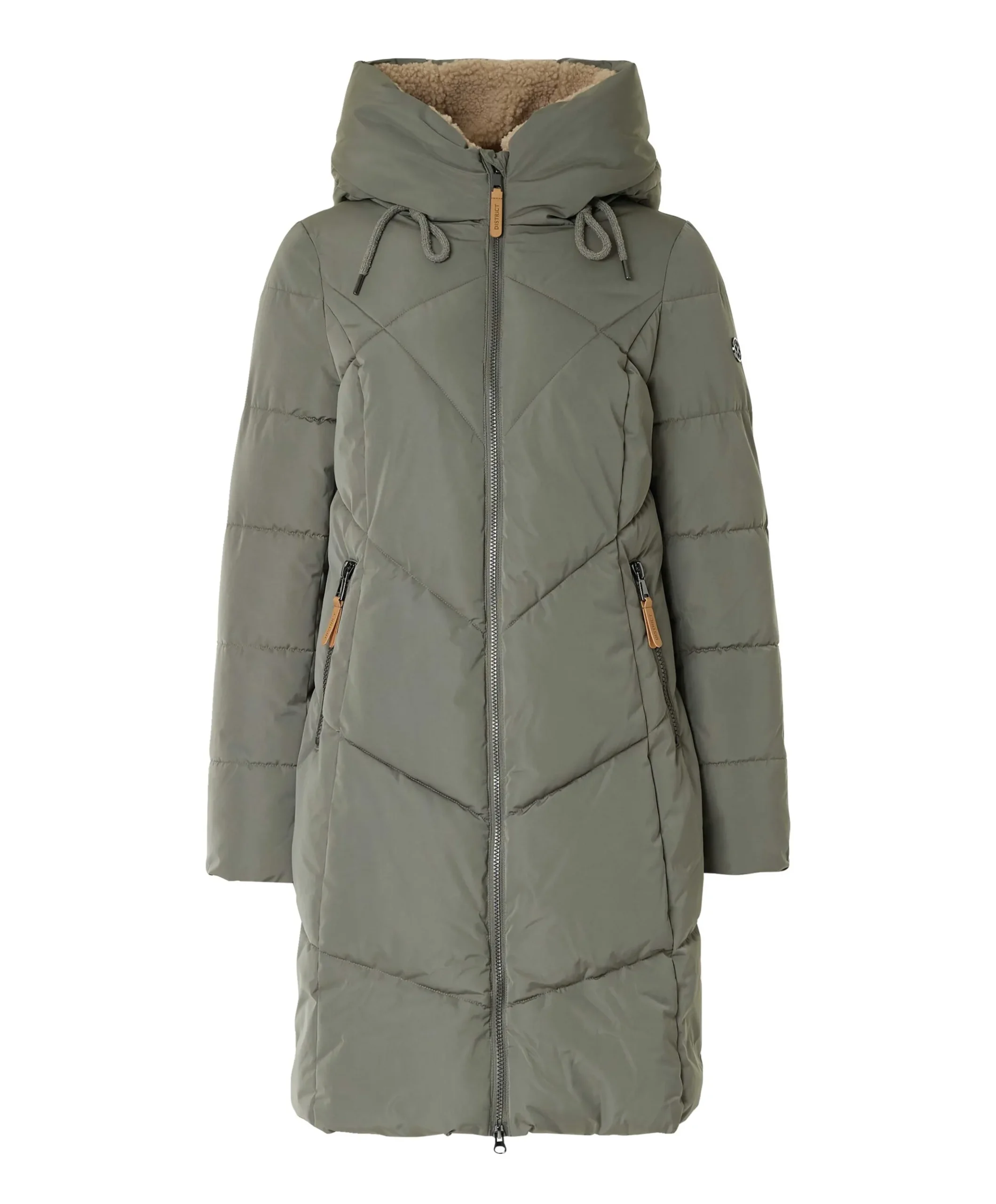 Dames jas groen
