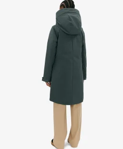 Dames jas groen