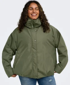 Dames jas groen