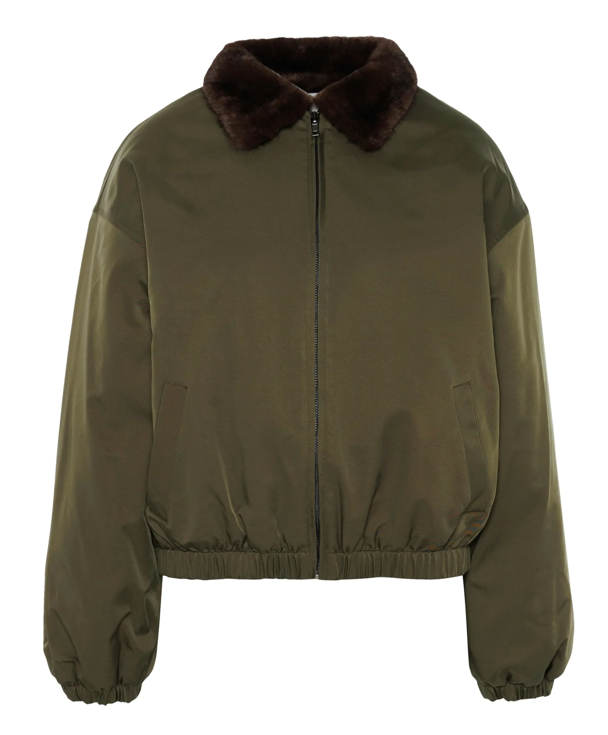 Dames jas groen