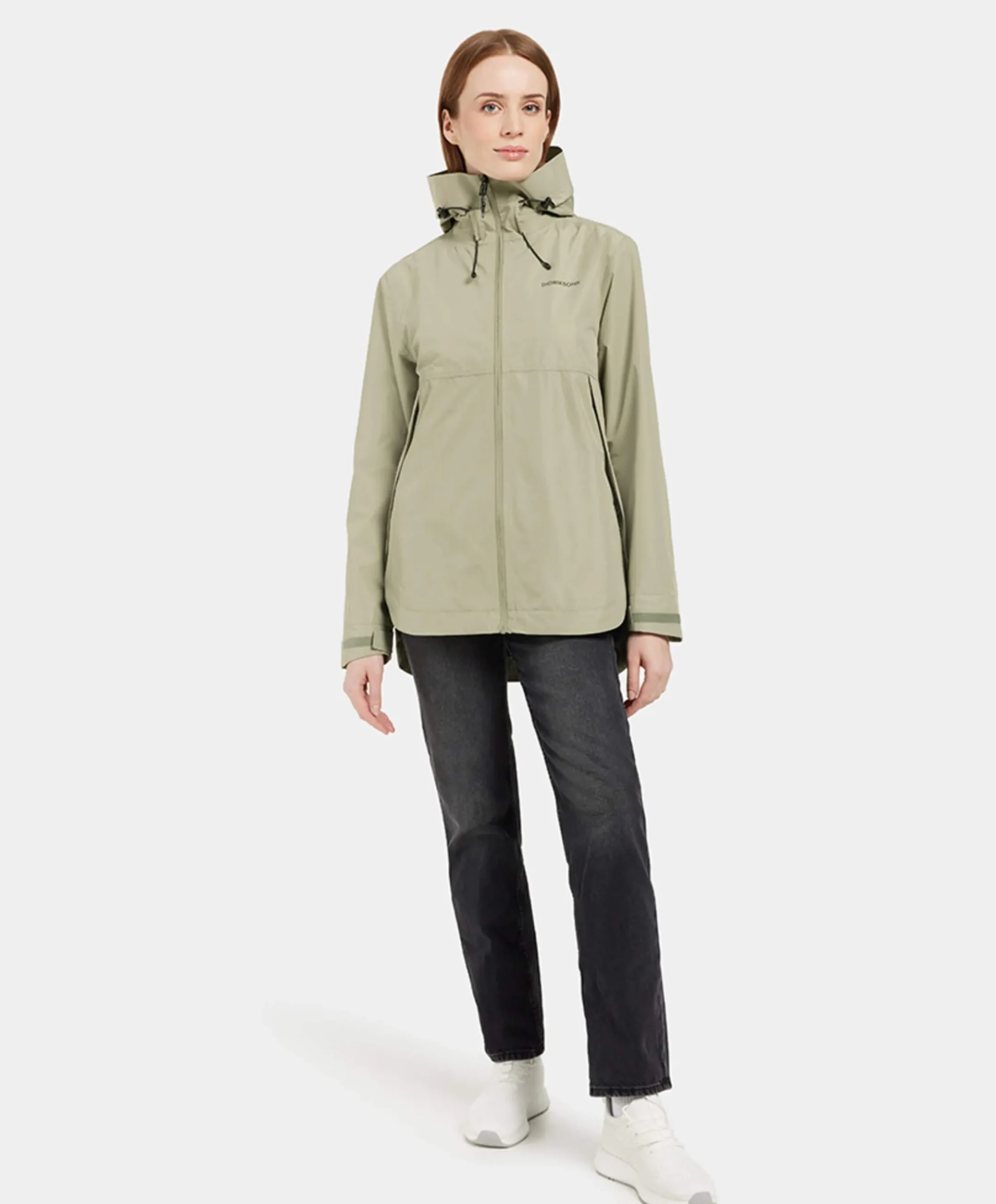 Dames jas groen