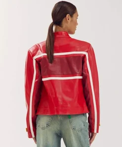 Dames jas rood