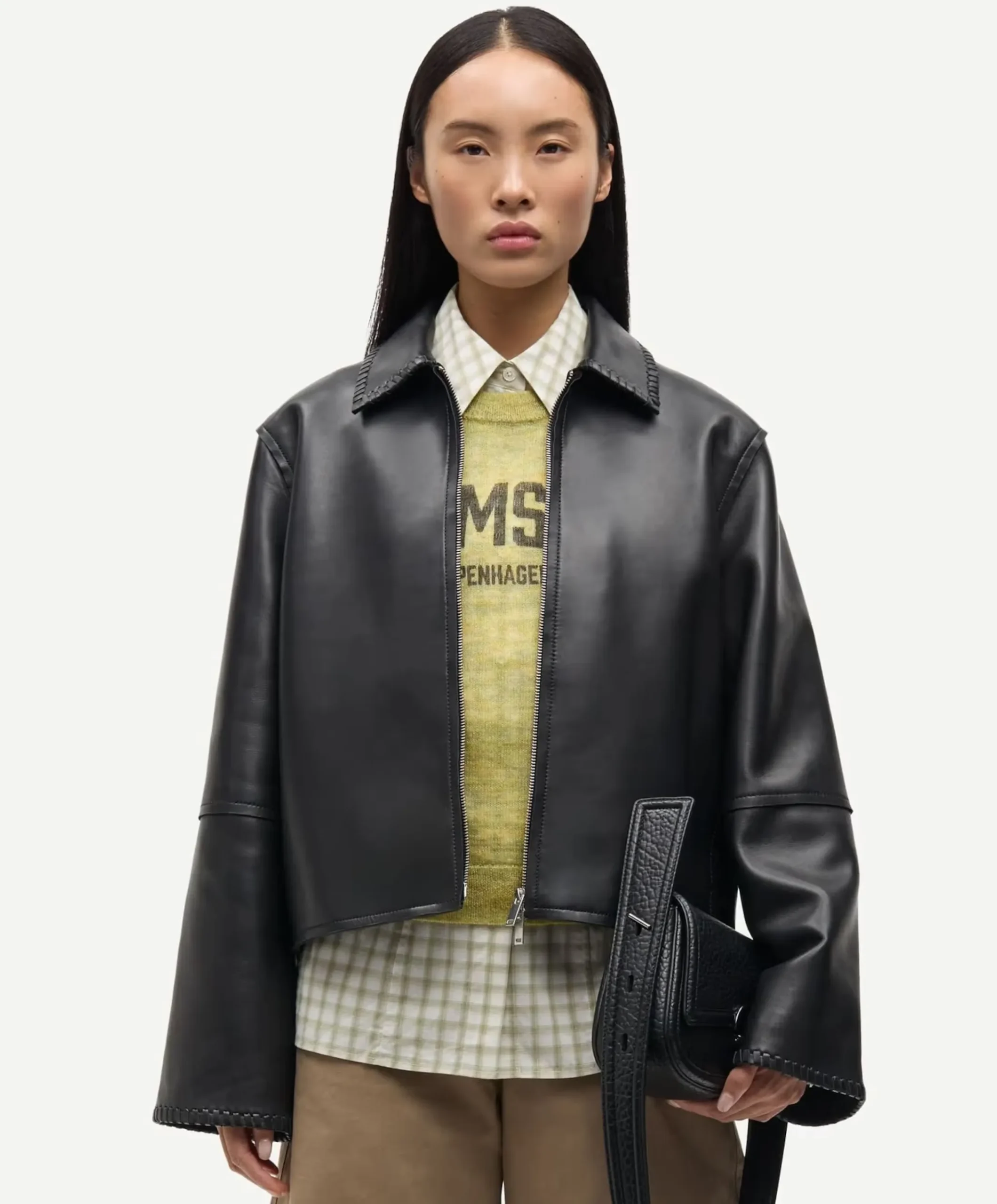 Dames jas zwart