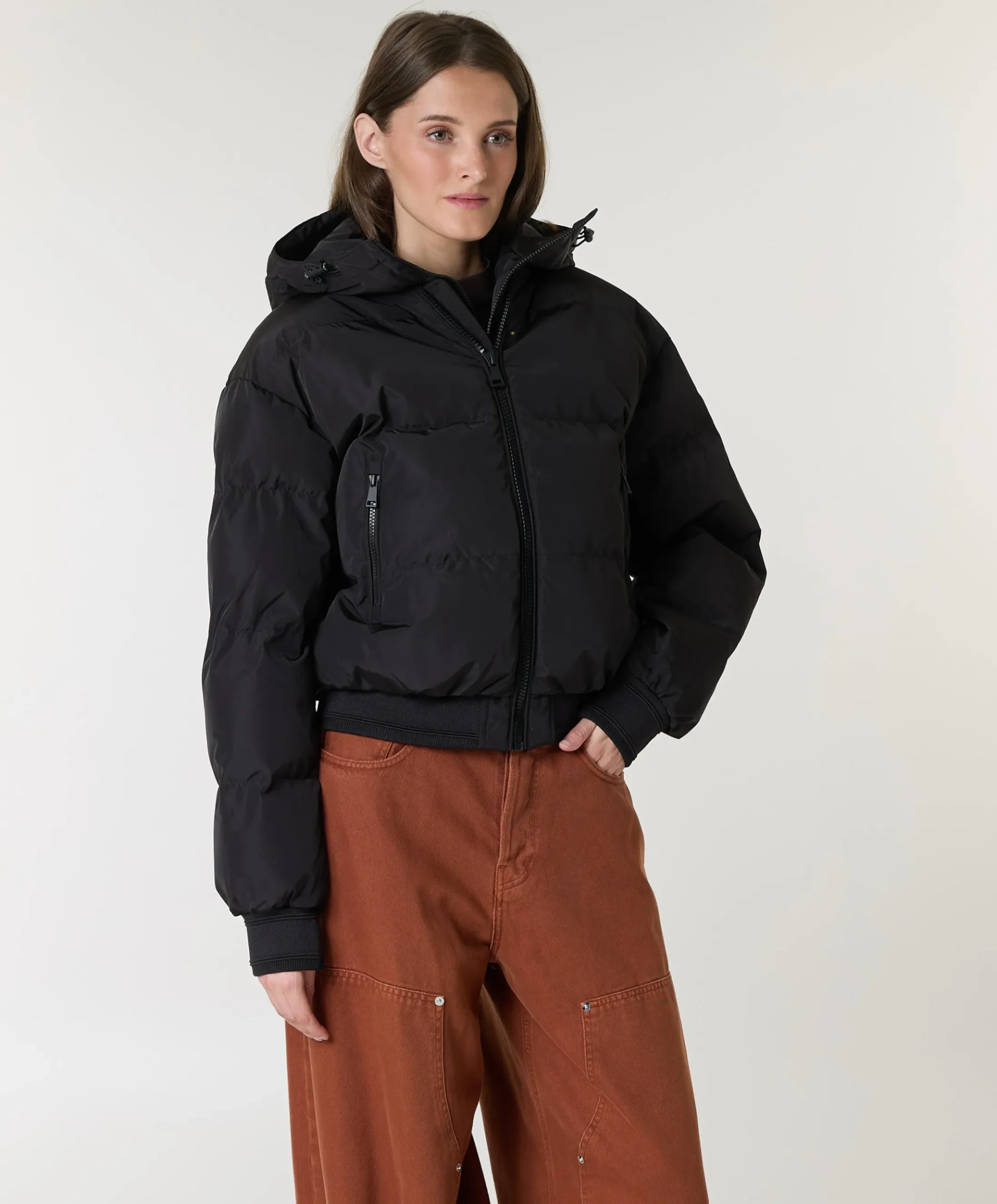 Dames jas zwart