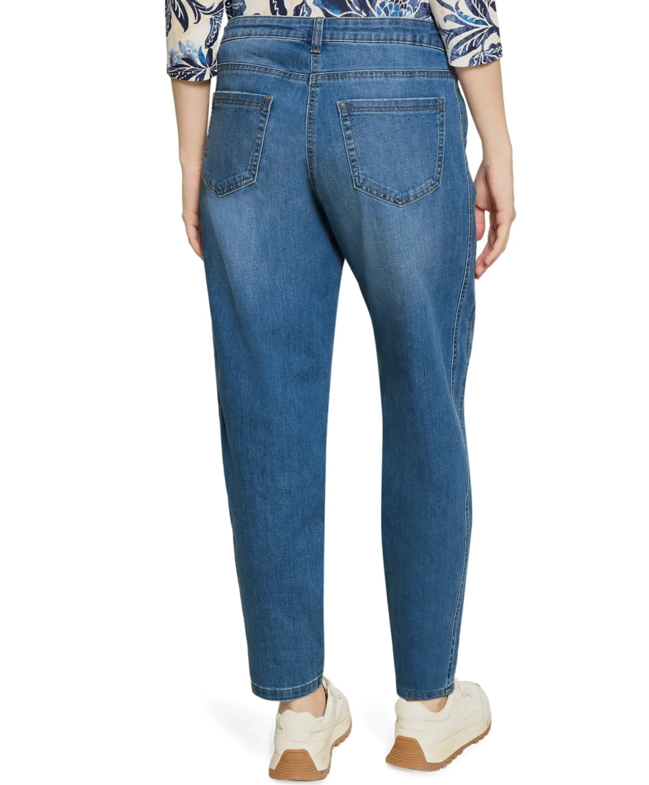 7/8 dames jeans blauw