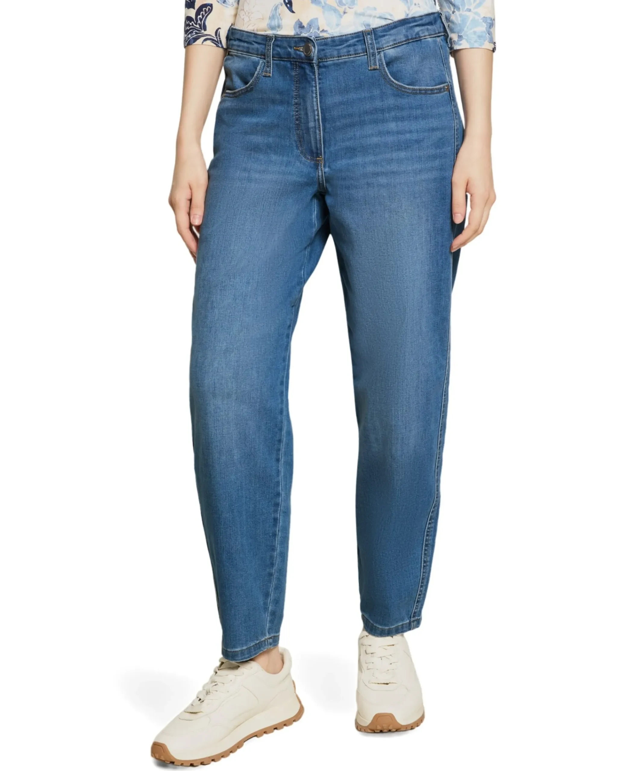 7/8 dames jeans blauw