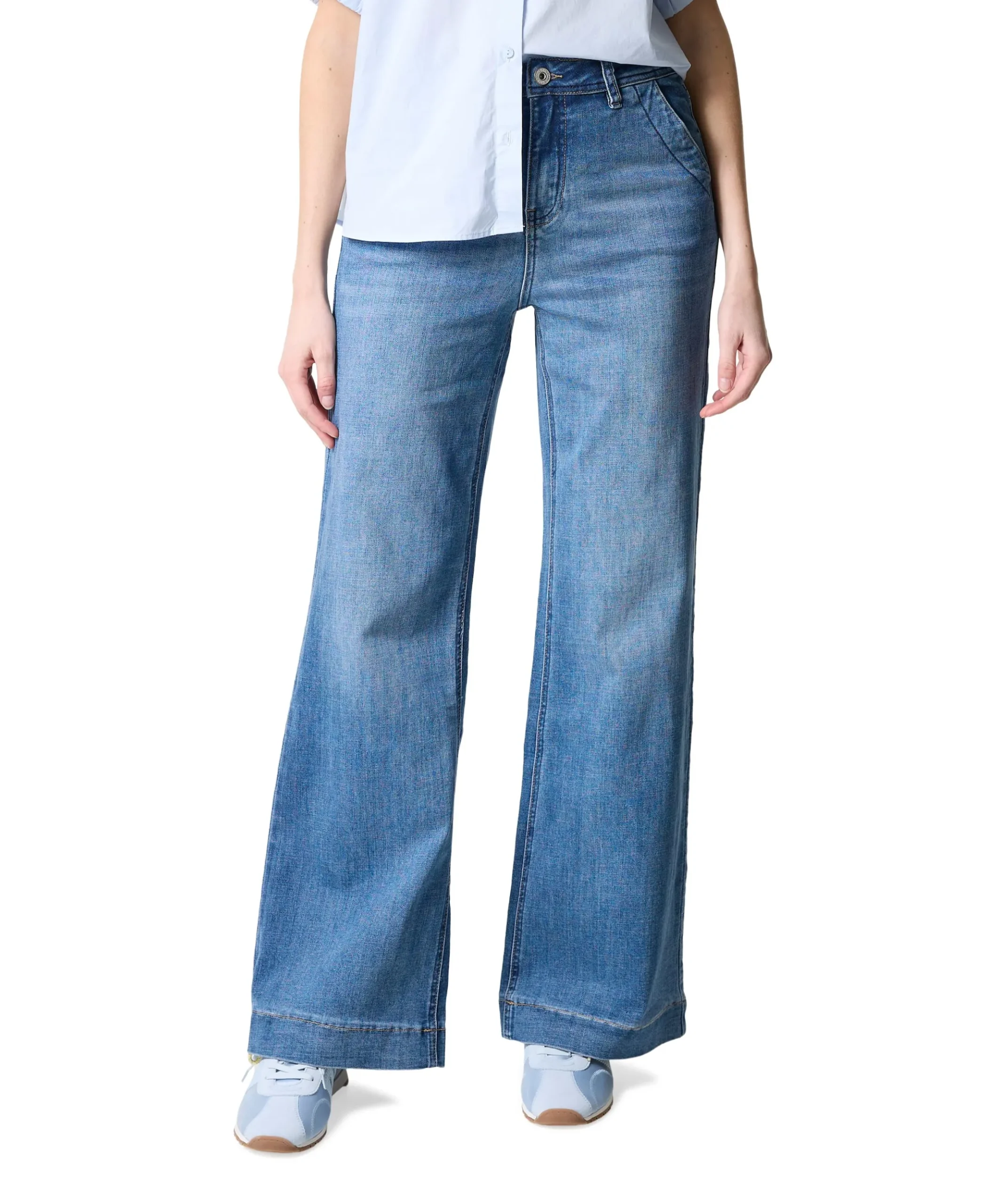 Dames jeans blauw