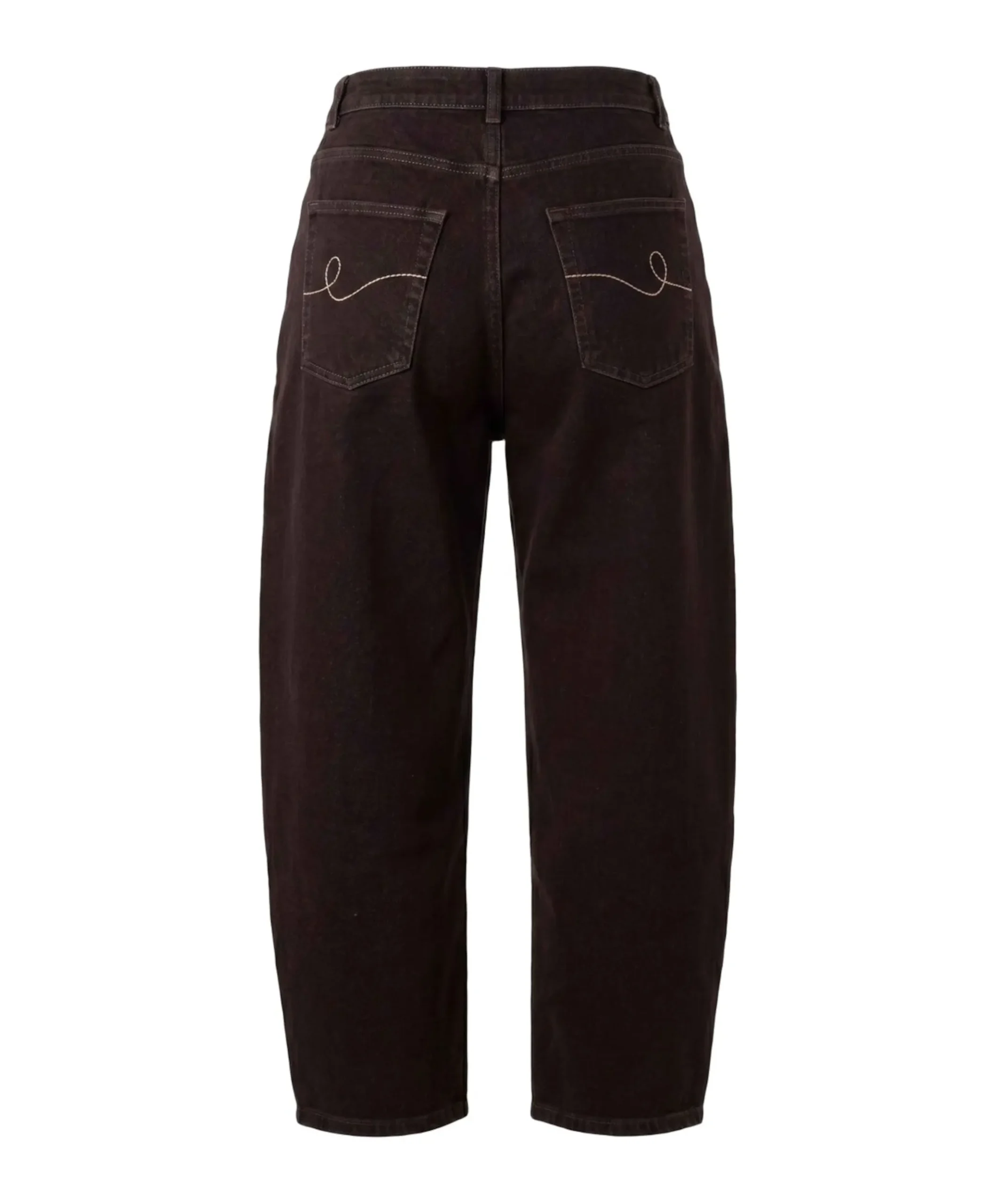 dames jeans bruin