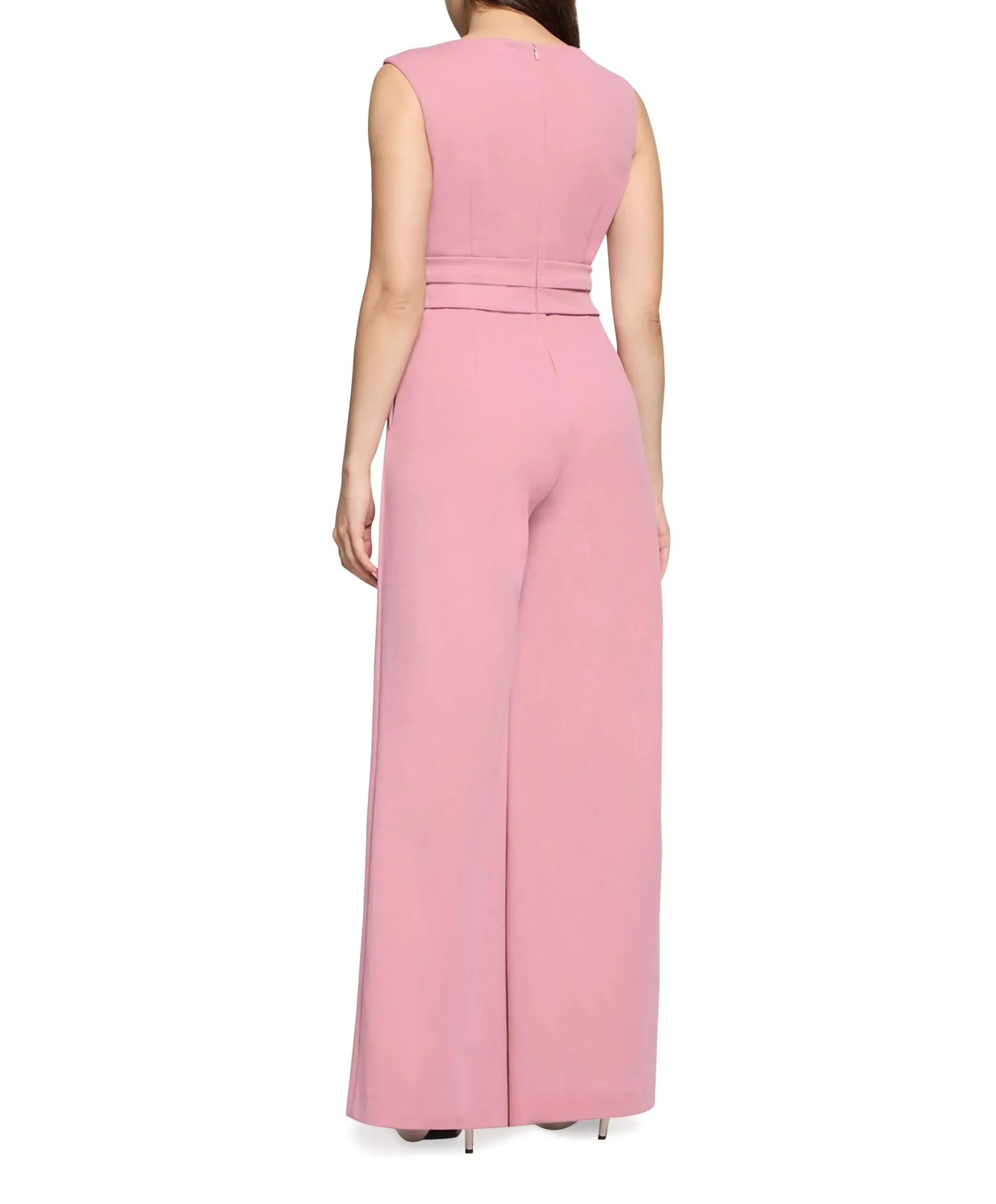 dames jumpsuit roze