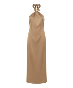 Dames jurk beige