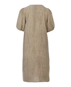 Dames jurk beige