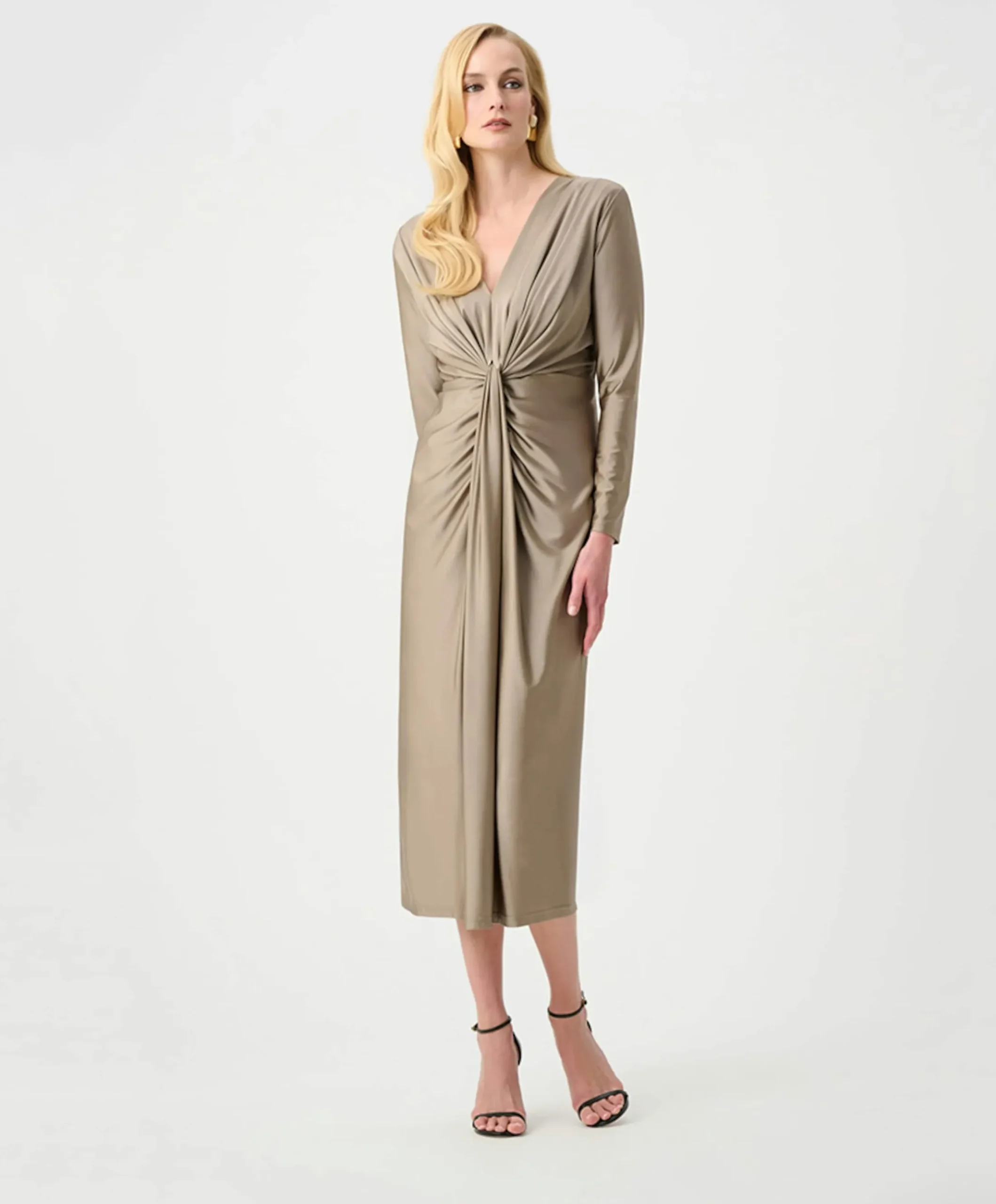 Dames jurk beige