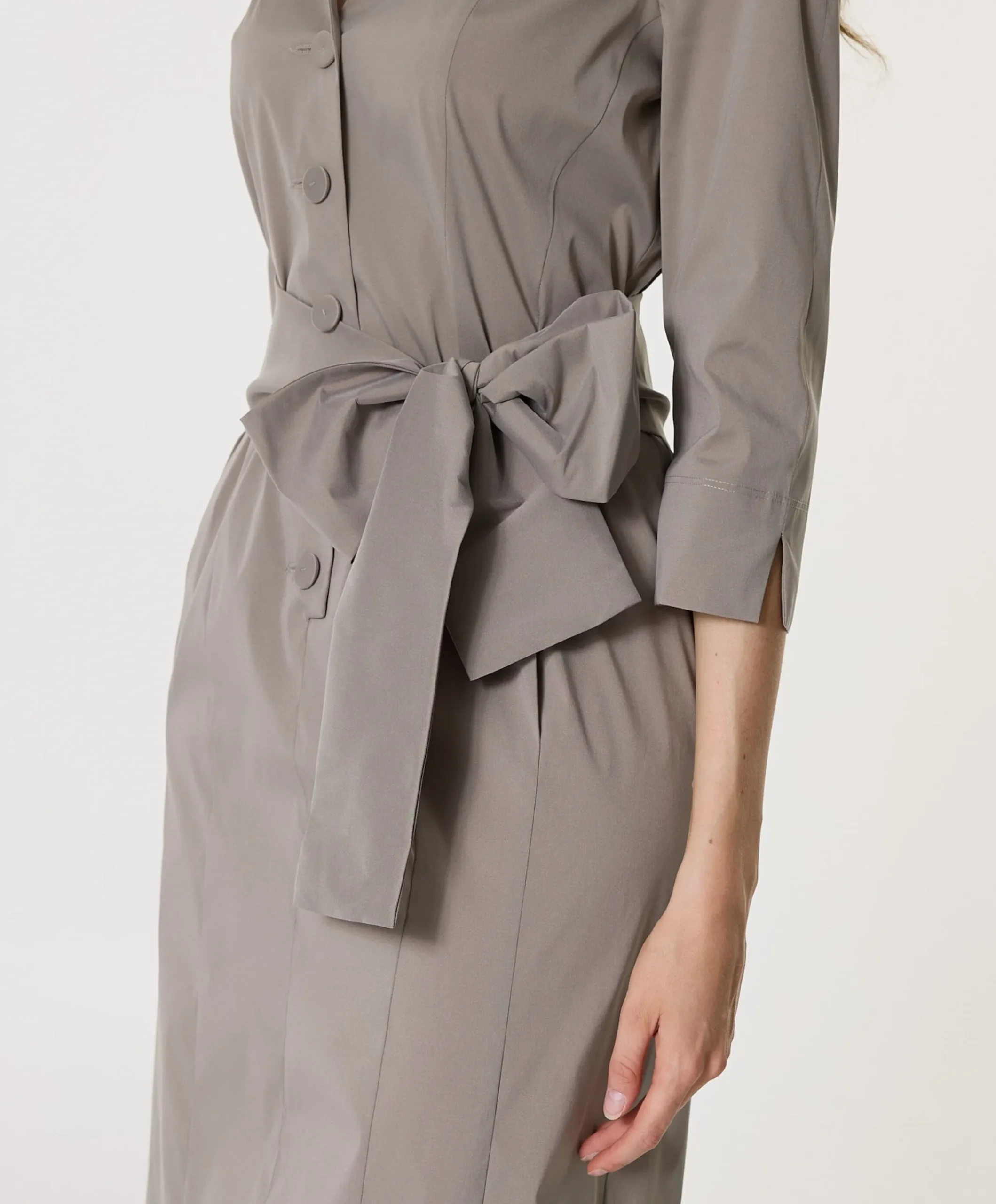 Dames jurk beige