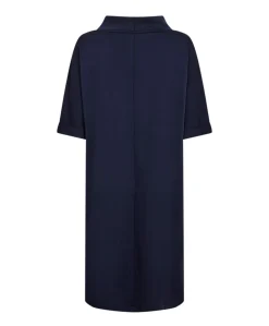 Dames jurk blauw