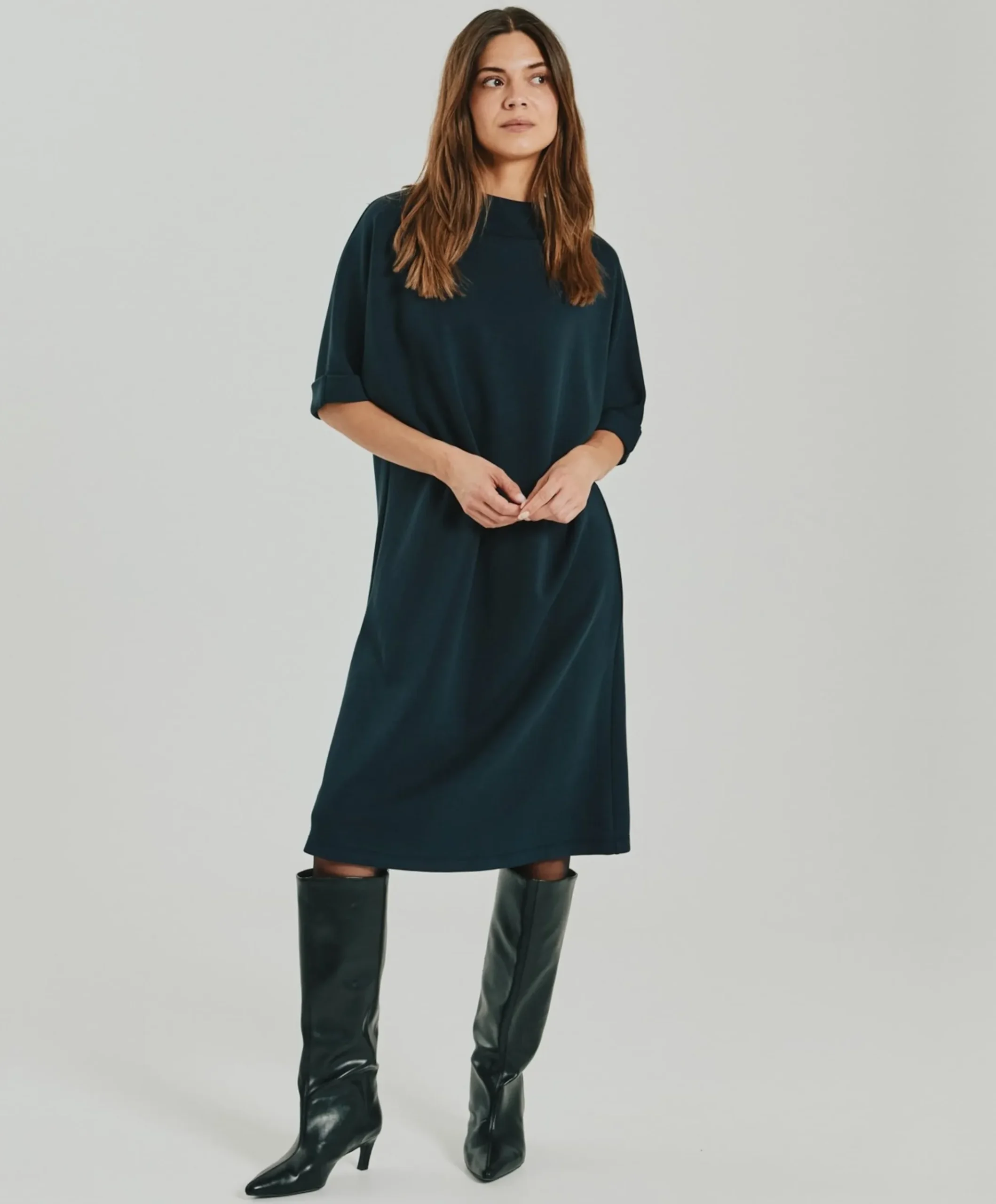 Dames jurk blauw