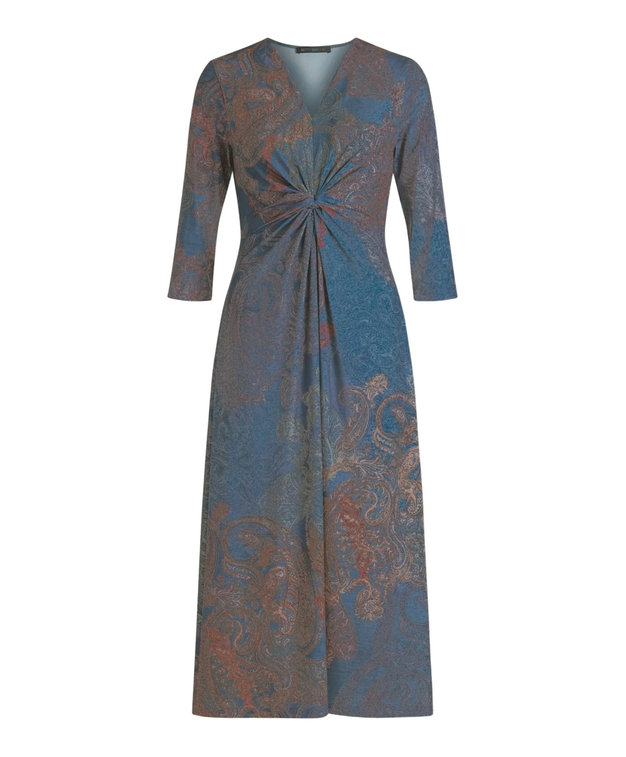 Dames jurk blauw