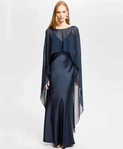 Dames jurk blauw