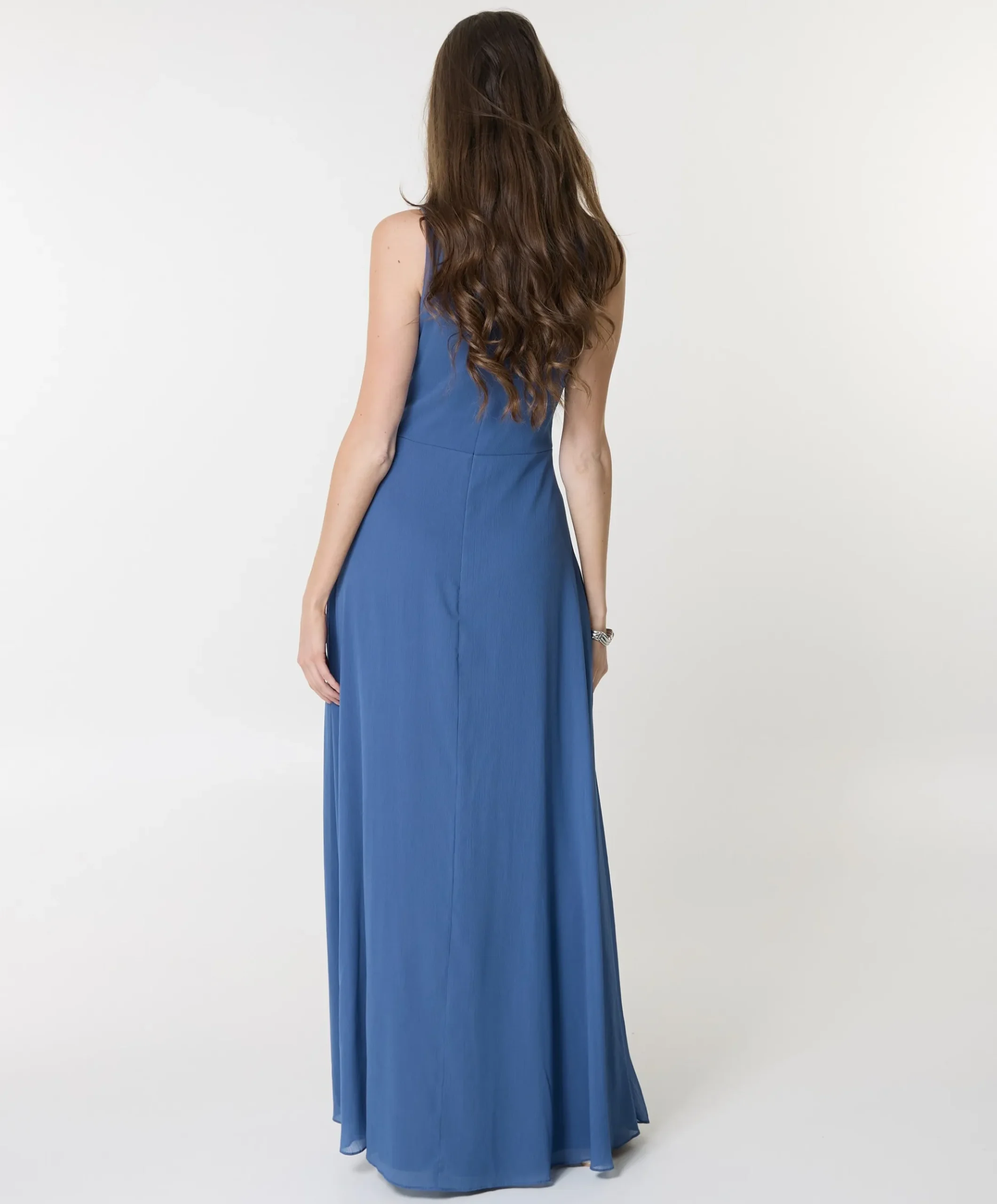 Dames jurk blauw