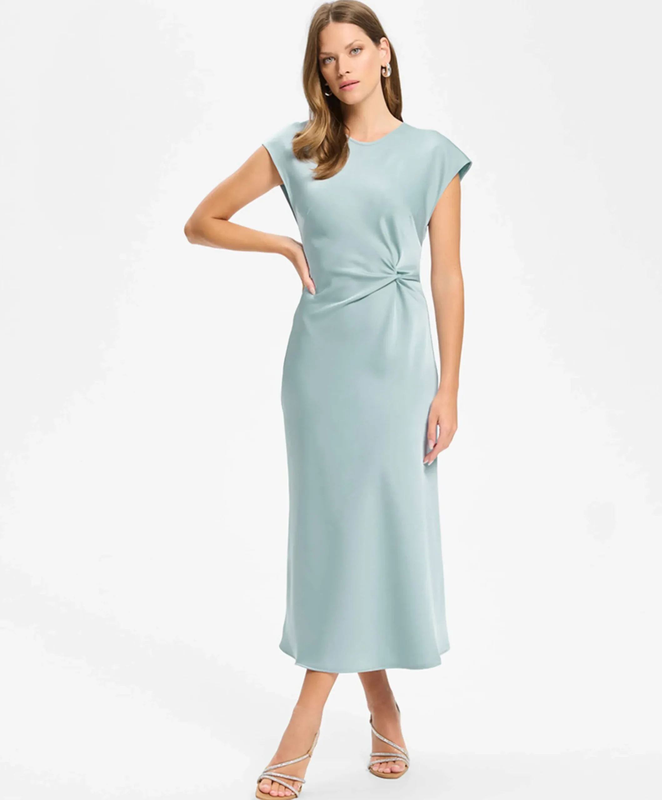 Dames jurk blauw