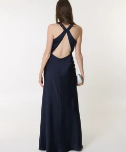Dames jurk blauw