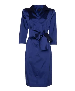 Dames jurk blauw