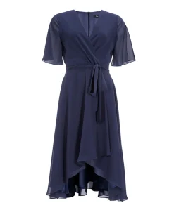 Dames jurk blauw