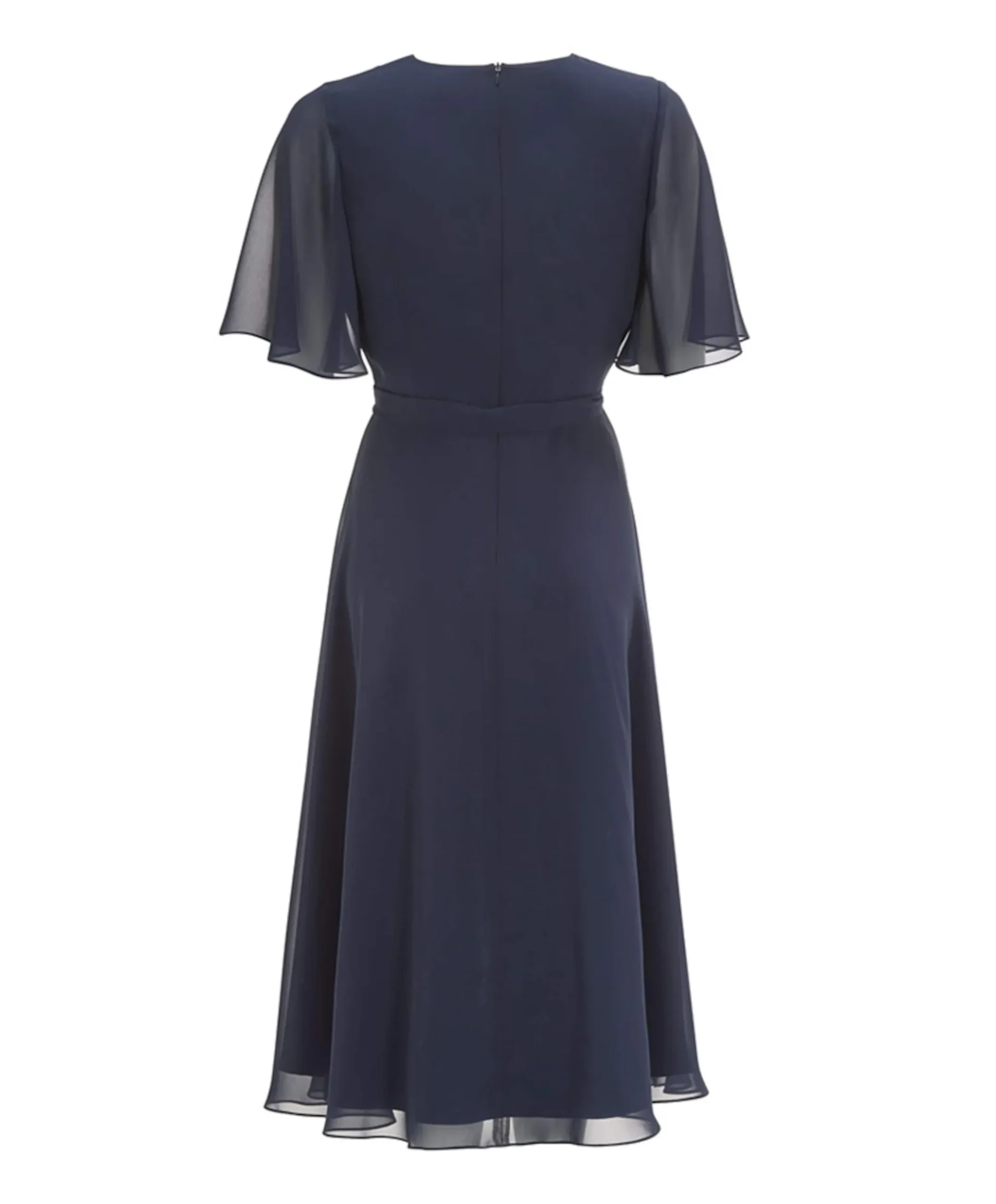 Dames jurk blauw