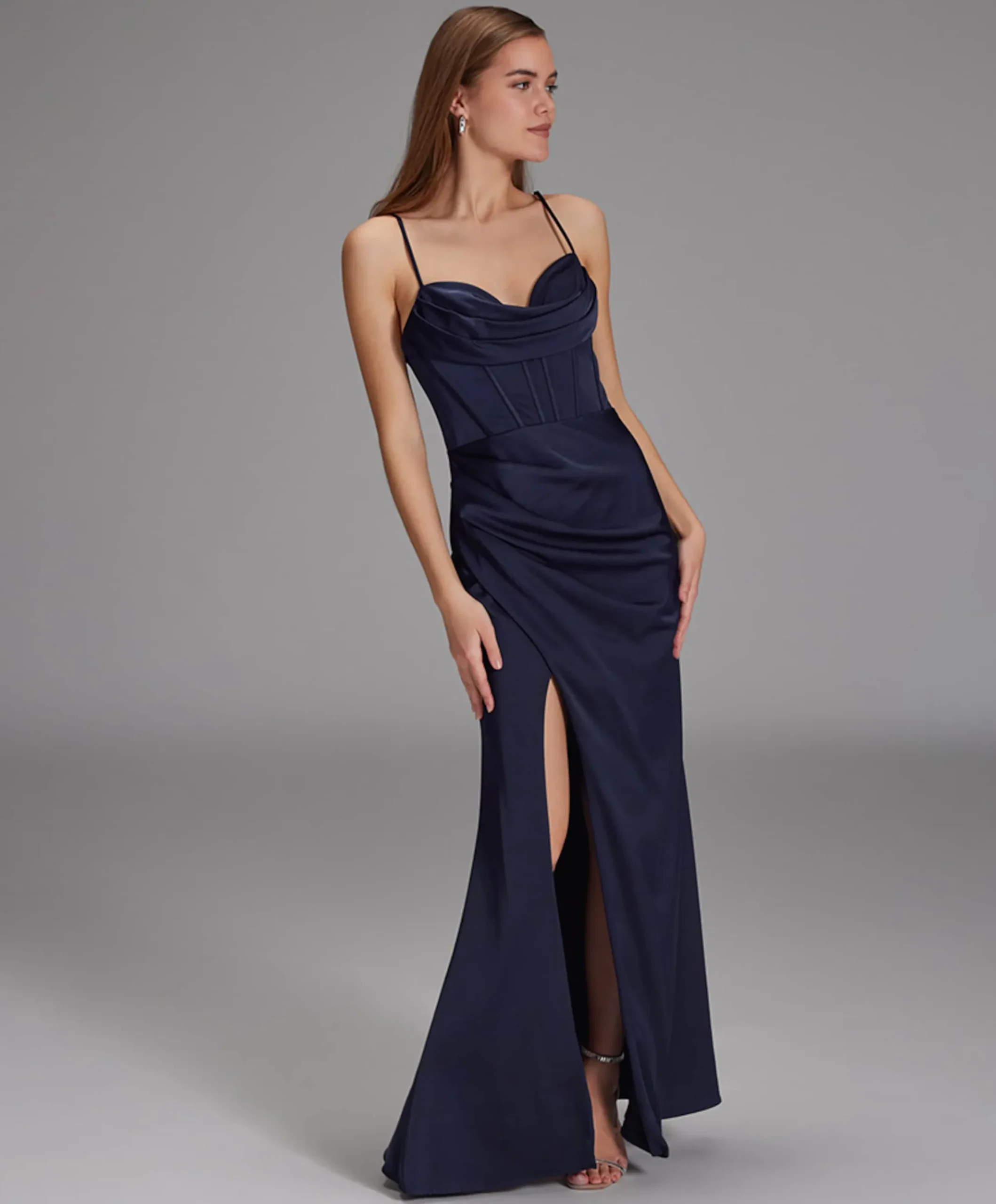 Dames jurk blauw