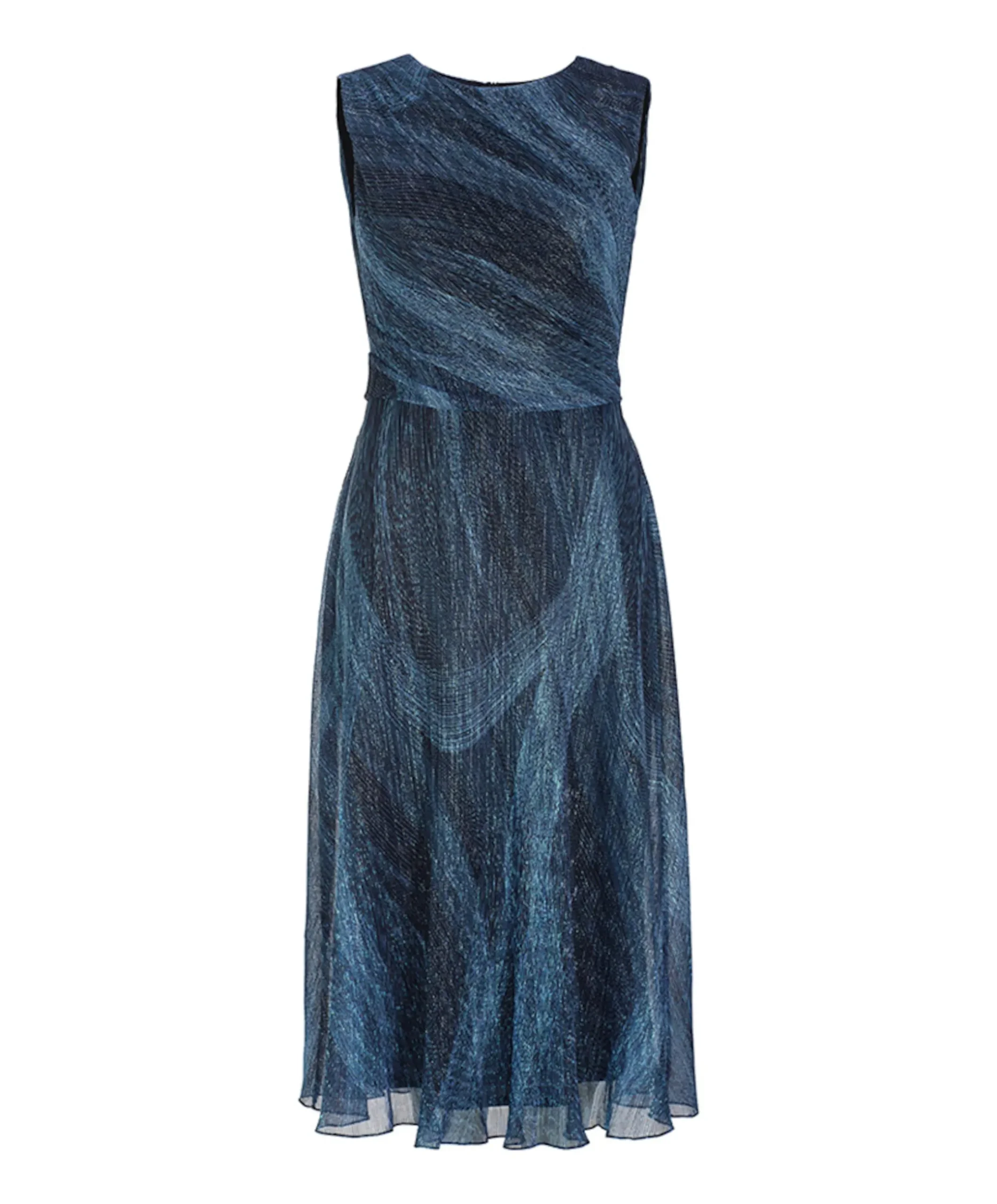Dames jurk blauw