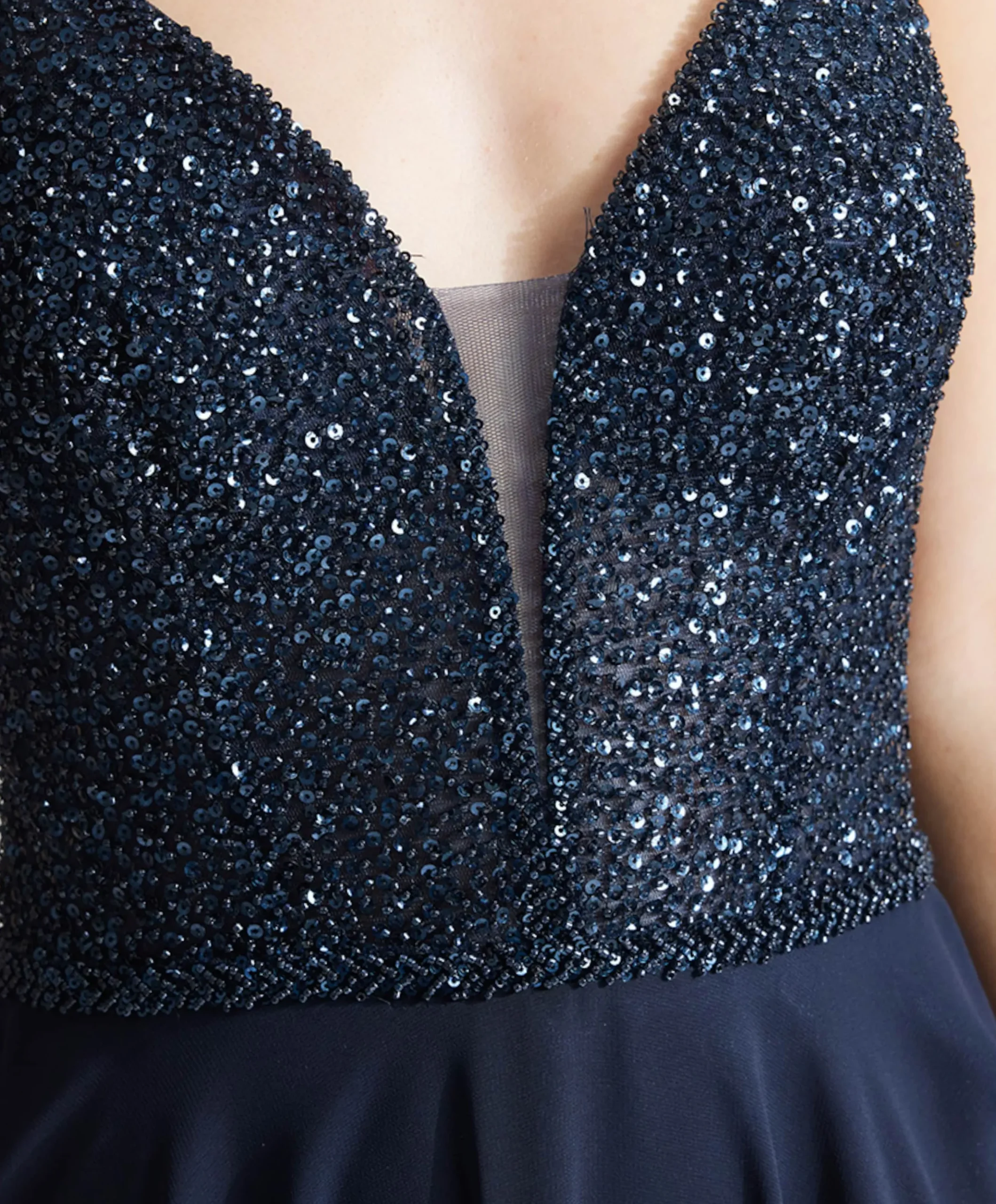 Dames jurk blauw