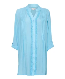 Dames jurk blauw
