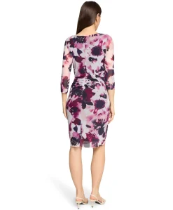 Dames jurk bordeaux