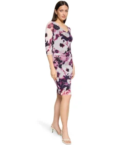 Dames jurk bordeaux