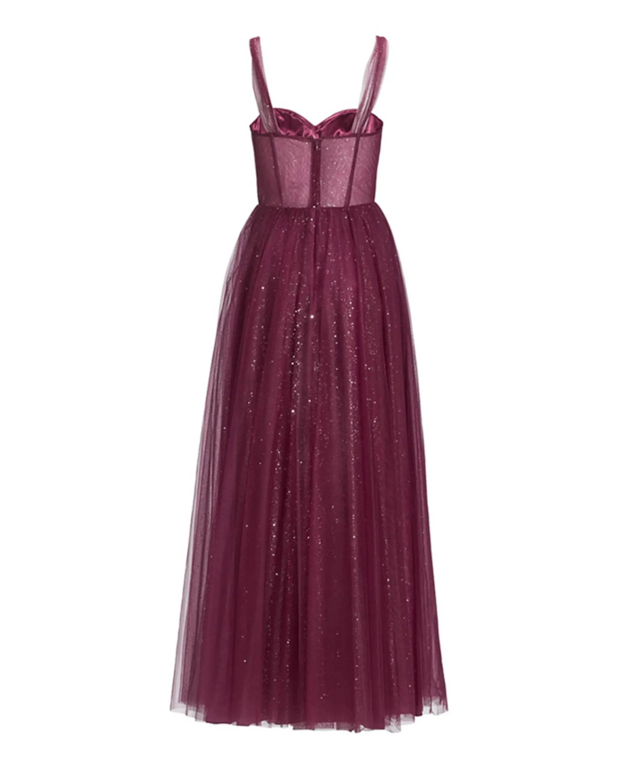 Dames jurk bordeaux