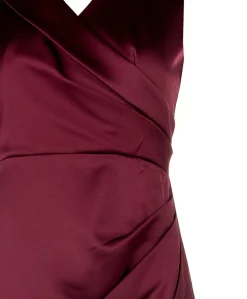 Dames jurk bordeaux