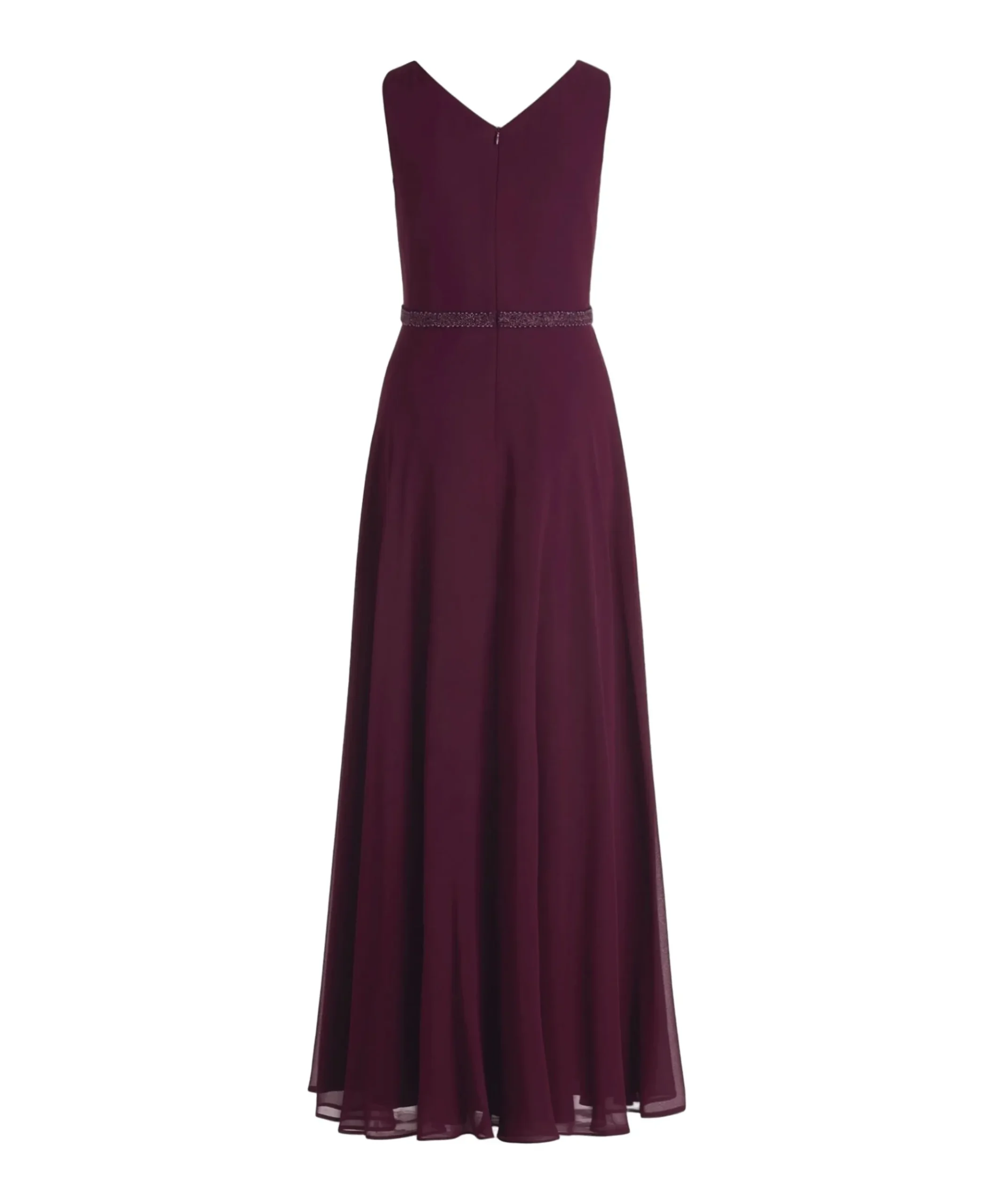 Dames jurk bordeaux