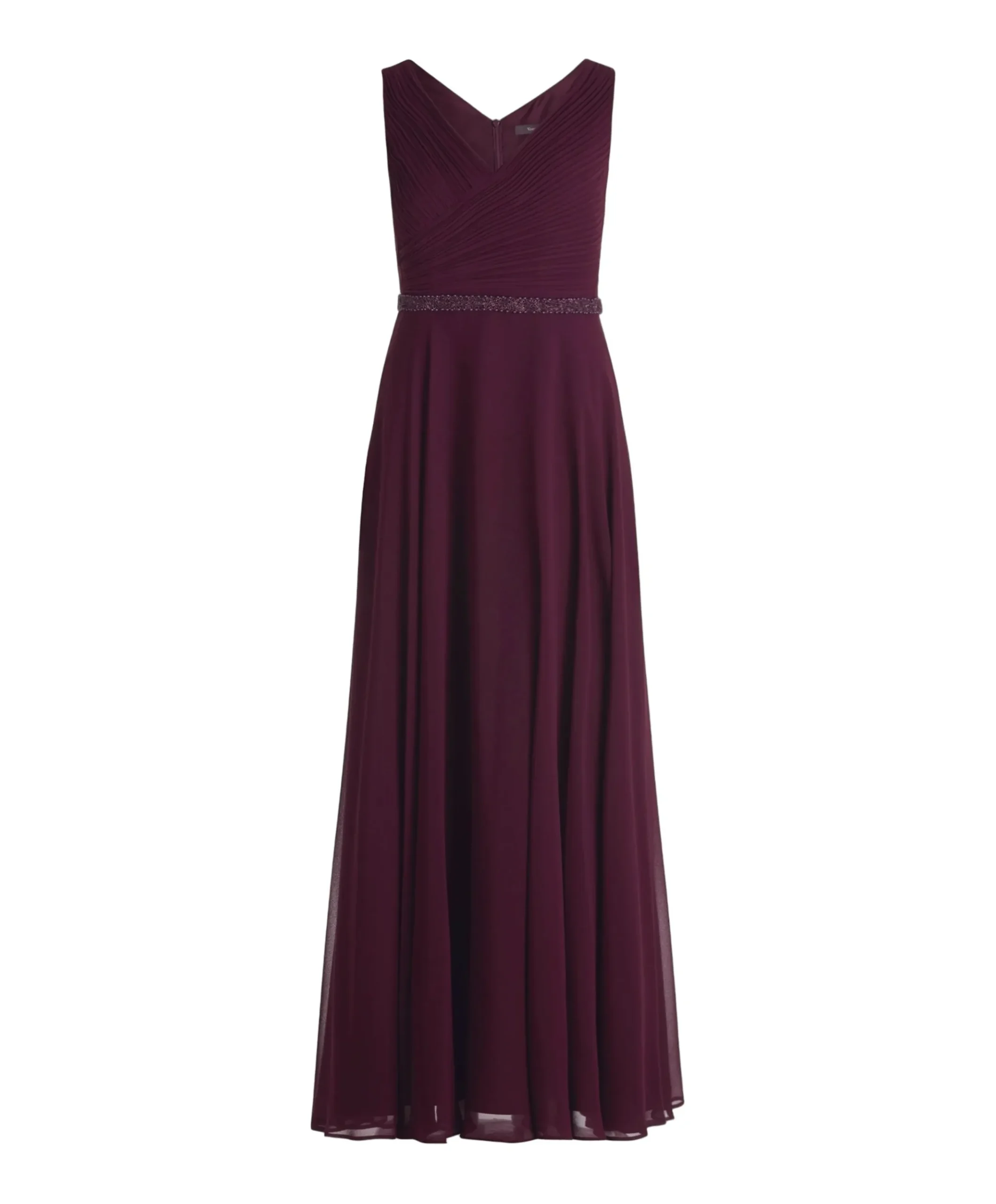 Dames jurk bordeaux