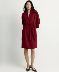 Dames jurk rood