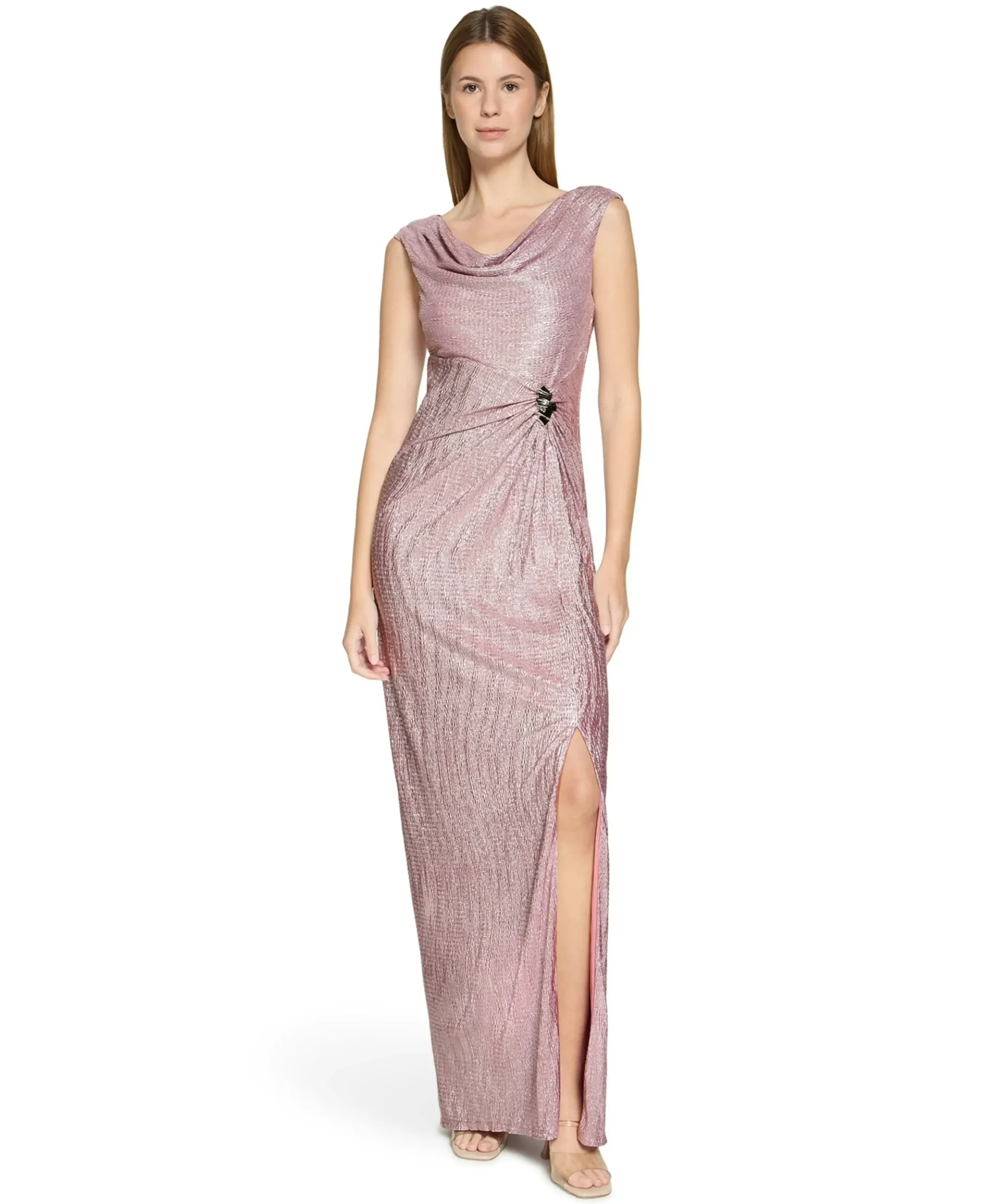 Dames jurk roze